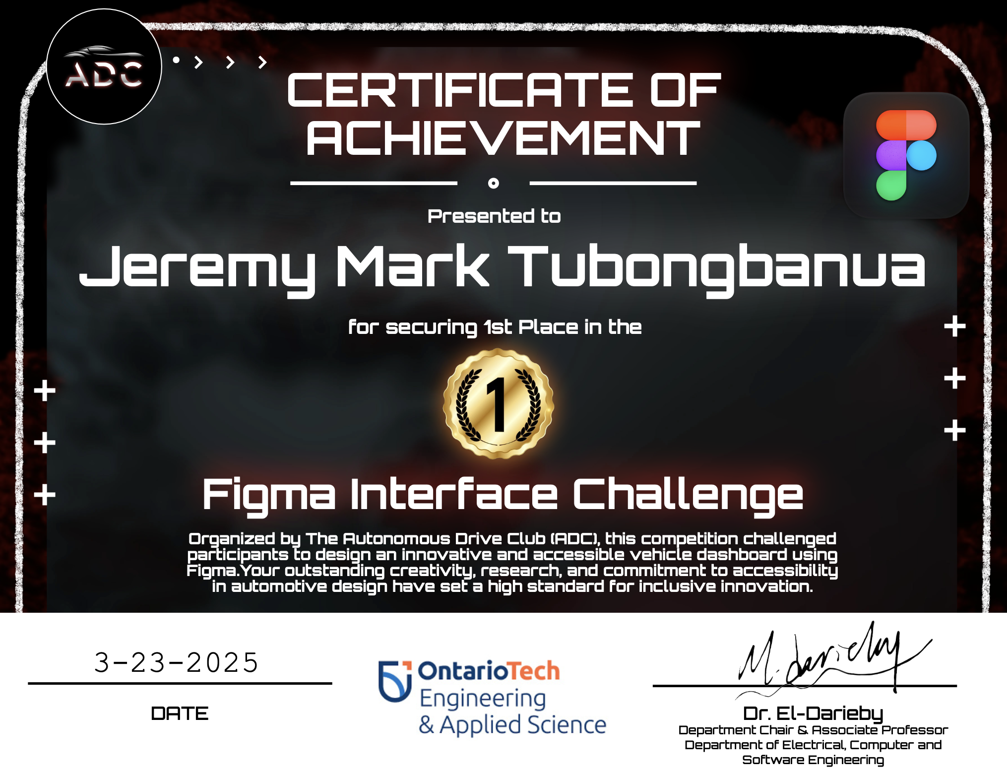 ADC Certificate