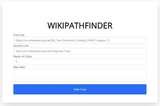 WikiPathFinder